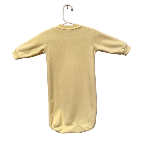 *2 for $20*Carter’s yellow micro fleece sleep sack w/ little duck Size 0-9months - Picture 3 of 6